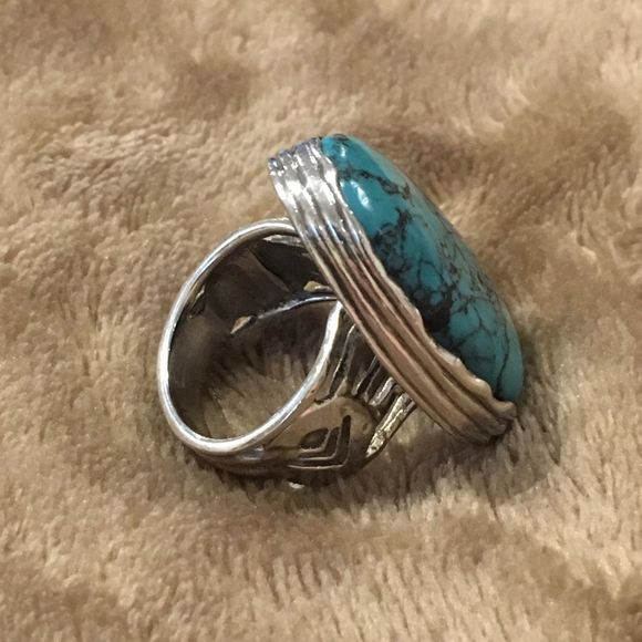 SILPADA Turquoise Sterling Silver 925 Ring - Picture 4 of 9